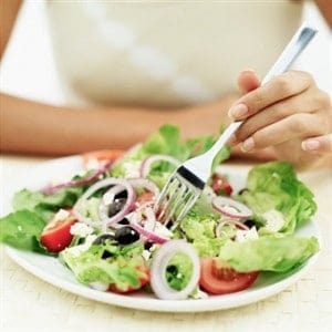  Zdravý zeleninový salát