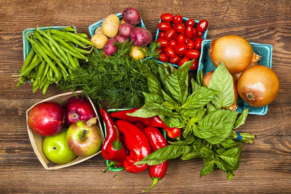  kõige tervislikumad köögiviljad ja puuviljad