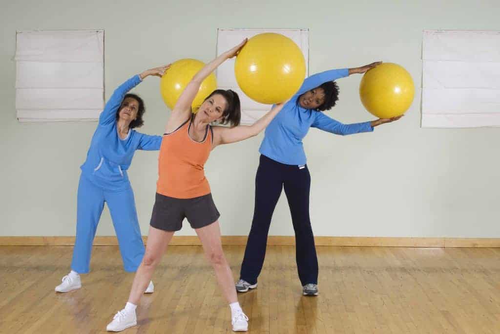  pilates ejercicios con el balón