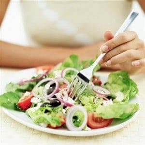  Salade de légumes saine