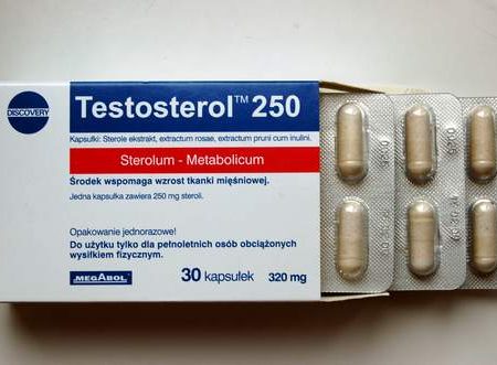 Testosterol capsules