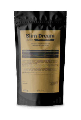 slim dream shake imballaggio