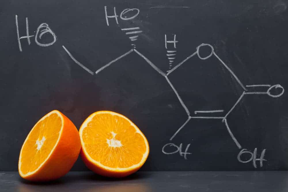  Vitamino C formulė