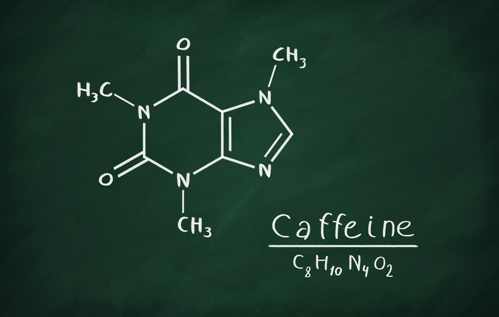  kofeīna ķīmiskā formula