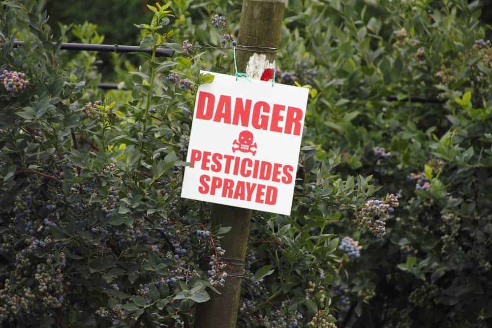  Besmetting met pesticiden