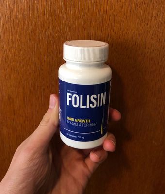  Folisin cápsulas para queda de cabelo