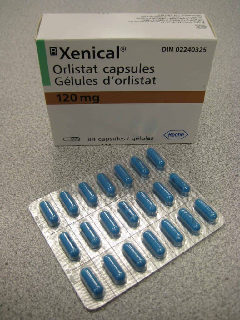  Xenical comprimidos revestidos por película