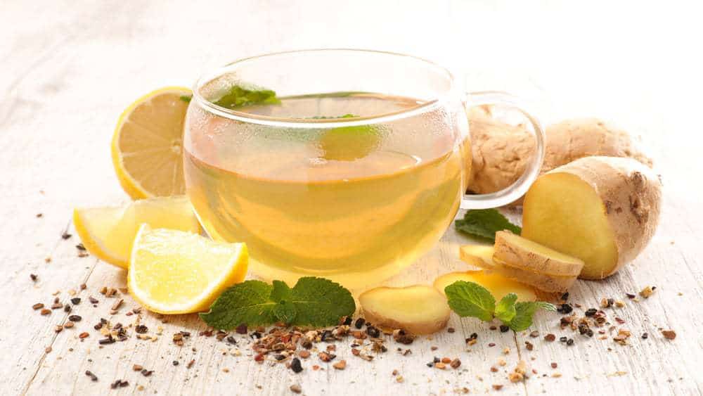  te med citron och ingefära