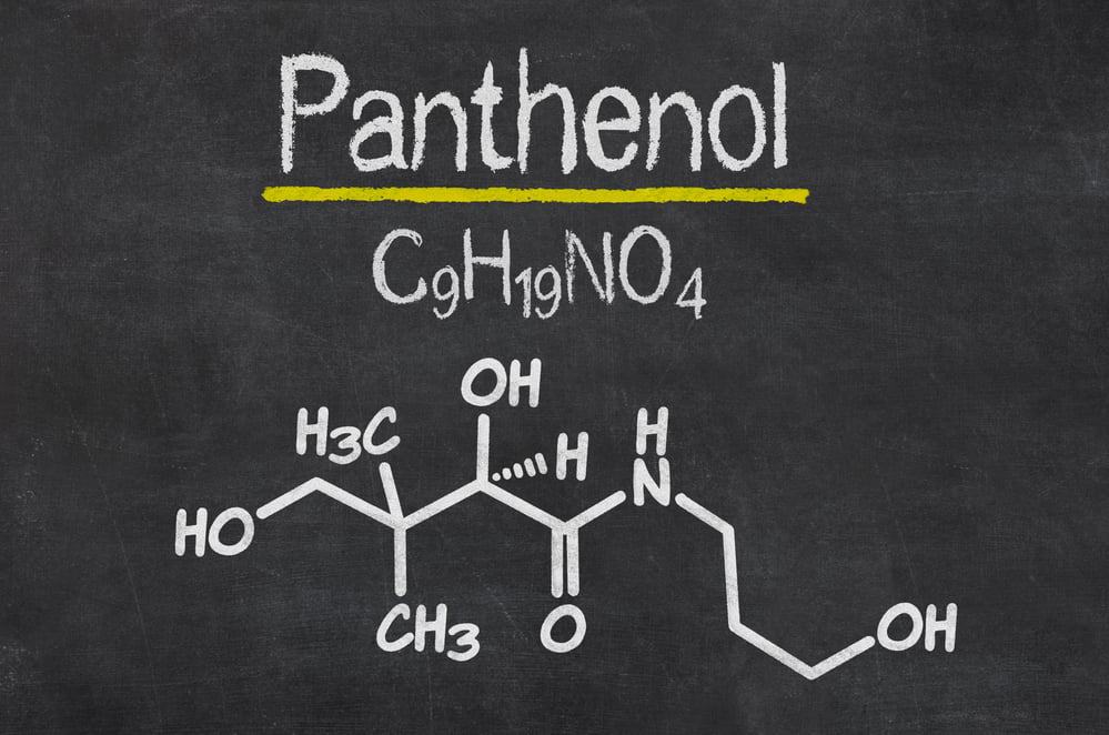  Panthenol kemisk formel