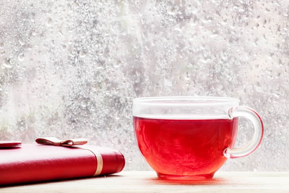  Šálka červeného čaju