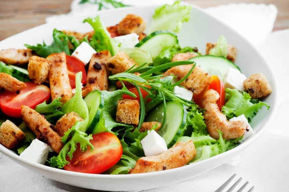  A healthy salad