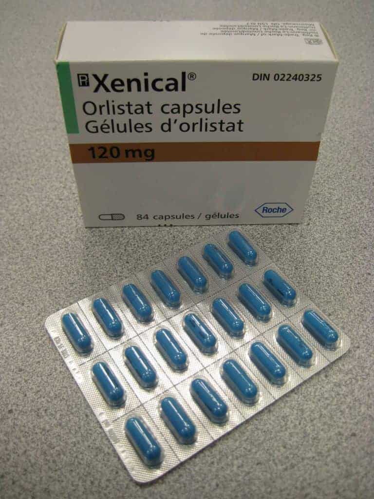  Xenical film-coated tablets