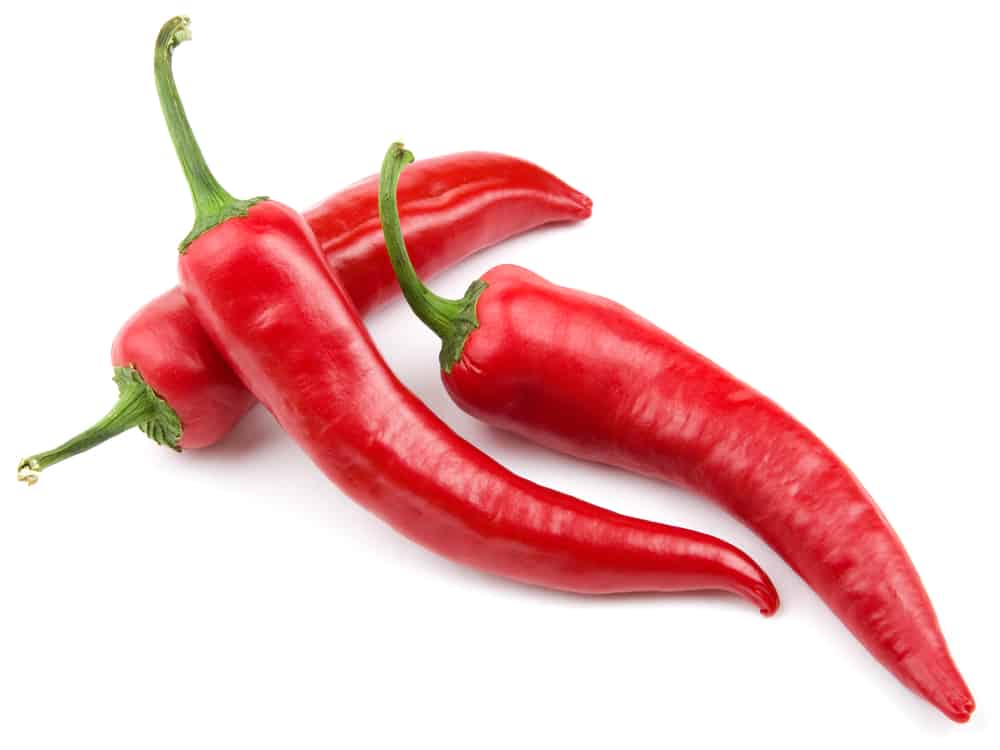  hot chilli peppers