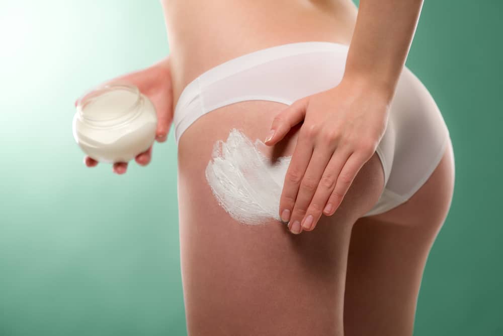  lubrication with cellulite cream
